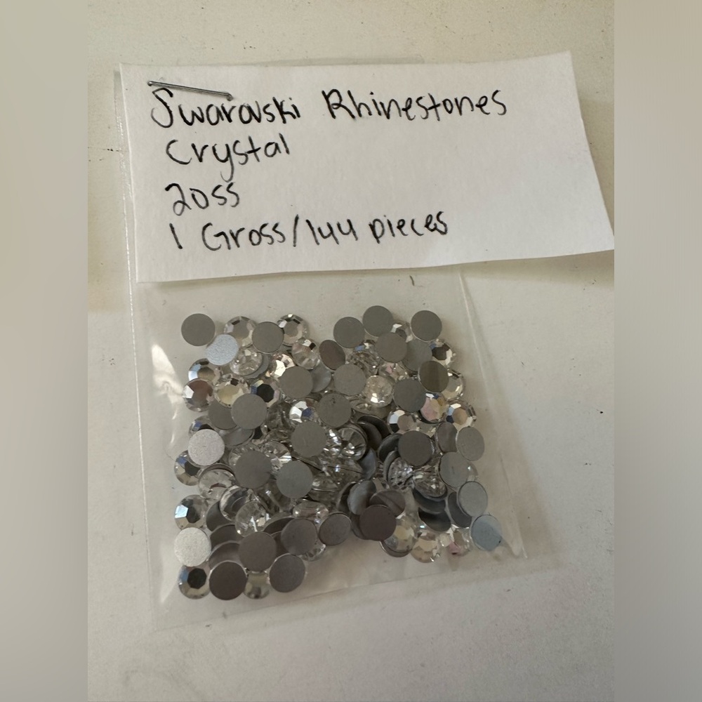 1 Gross of Clear Swarovski Rhinestones